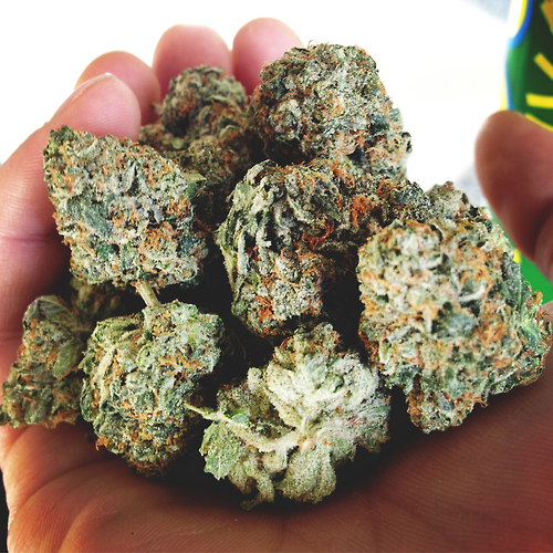 handful marijuana